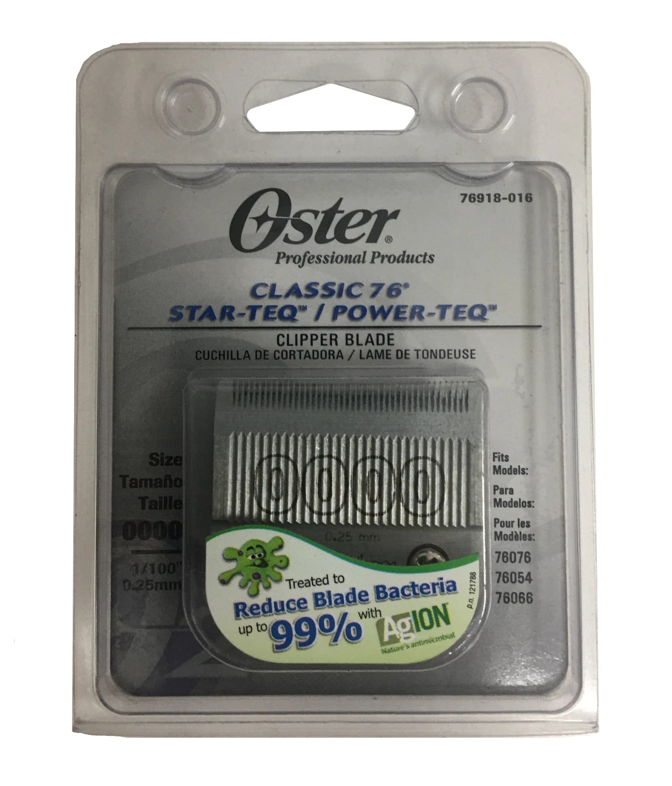Oster 76918-016 Classic 76 0000 Blade AgIon