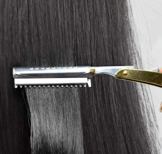 Blackice HAIR SHAPER Stainless Steel "Barber's Stripe"