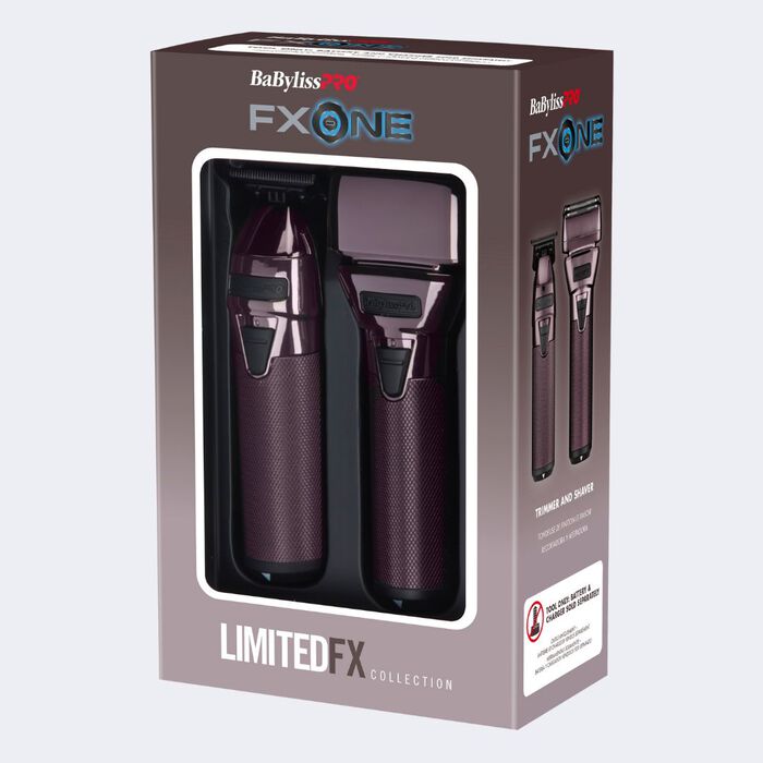 BaBylissPRO® FXONE Limited Edition Nightfall Collection Trimmer & Foil Shaver Prepack (Tools Only-no battery, no charger)