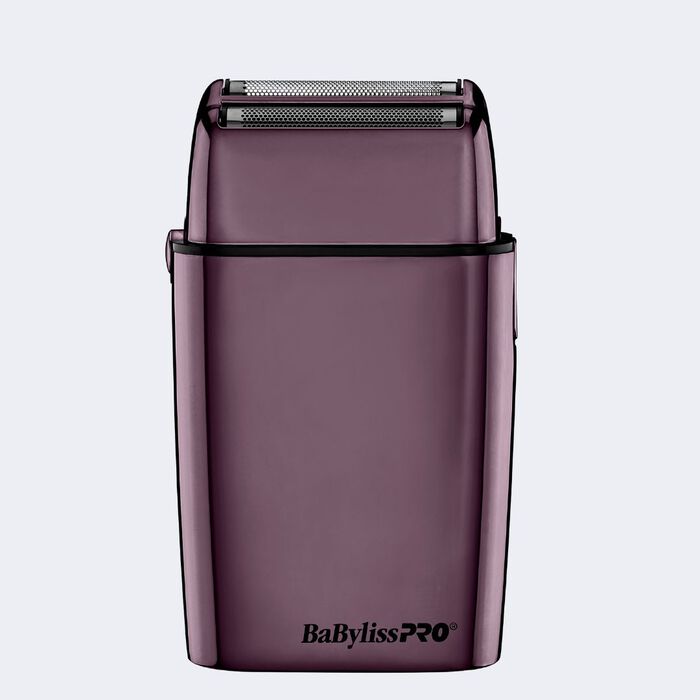 BaBylissPRO® FOILFX02 Limited Edition All-Metal Double-Foil Shaver (Purple)
