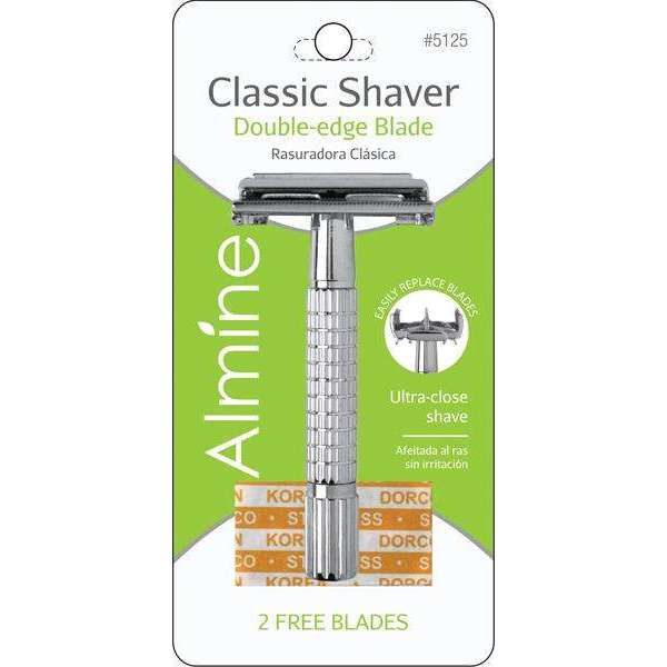 ANNIE Almine Classic Shaver and Double-Edge Blade ANNIE Almine Classic Shaver and Double-Edge Blade