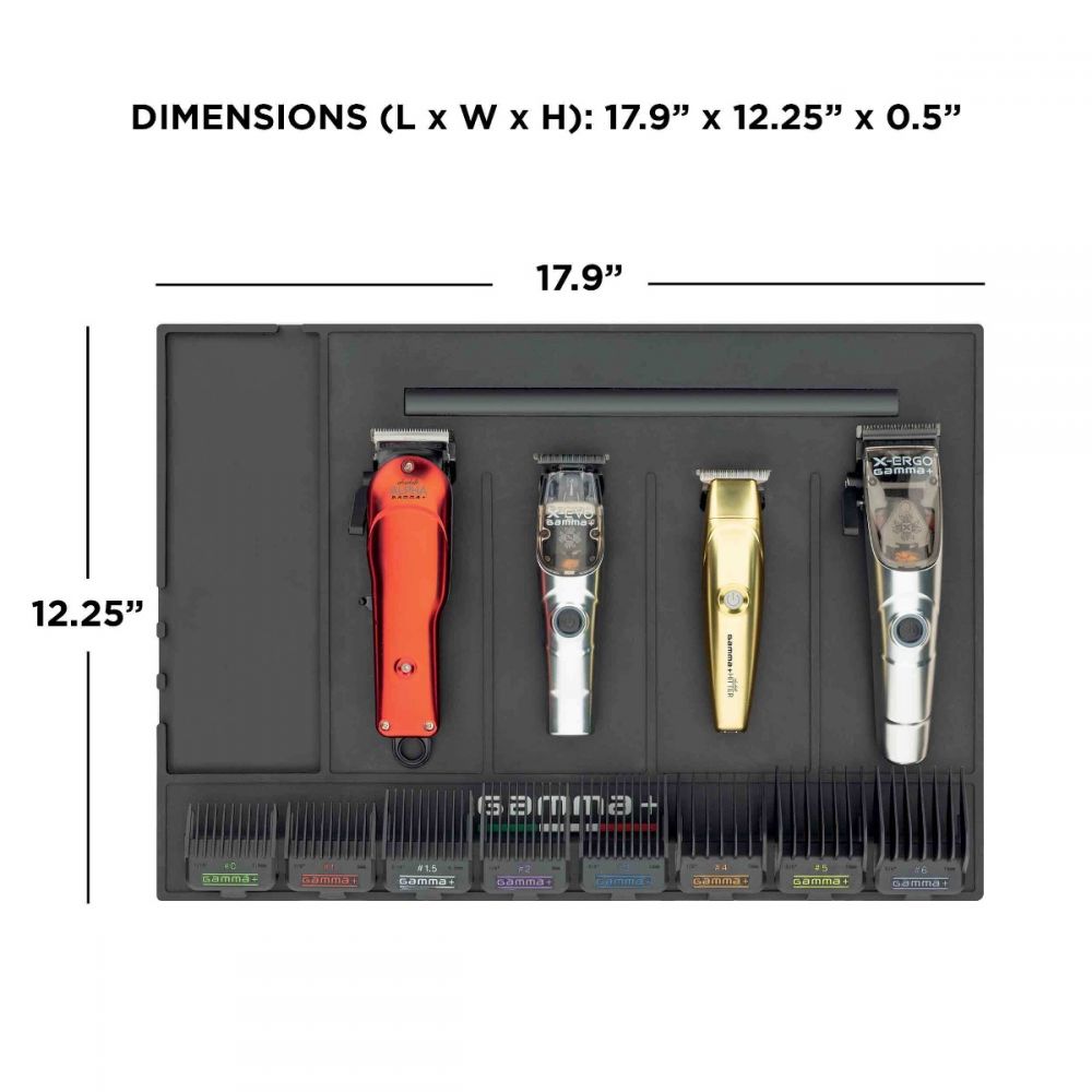 Gamma + Barber Magnetic Mat and Station Organizer