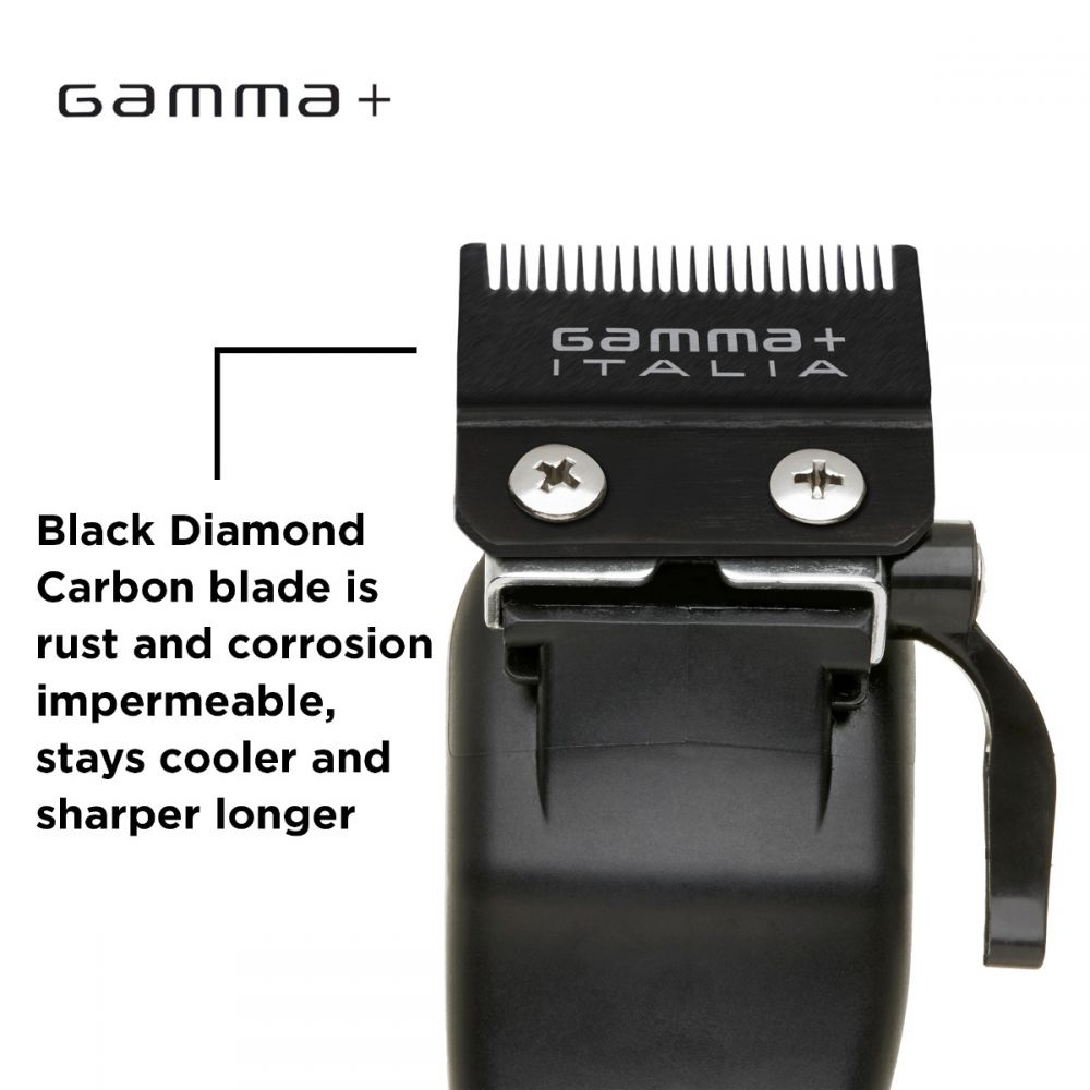 Gamma + DLC fade fixed clipper blade