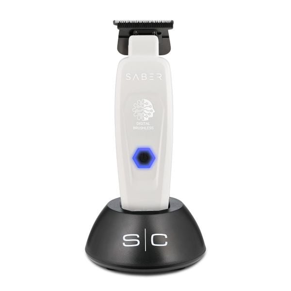 Stylecraft Saber Hair Trimmer with Digital Brushless Motor -White-