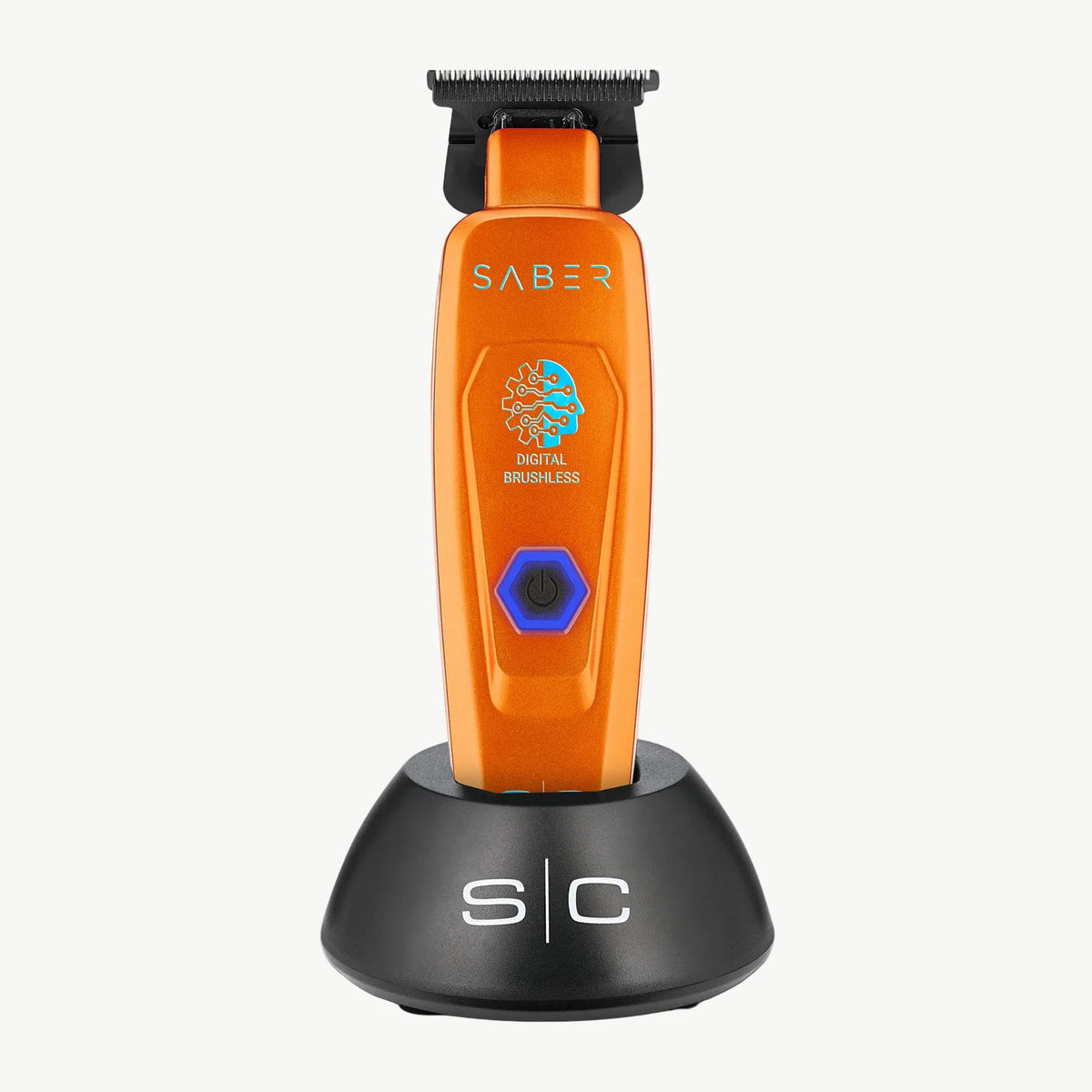 Stylecraft Saber Hair Trimmer with Digital Brushless Motor -Orange-