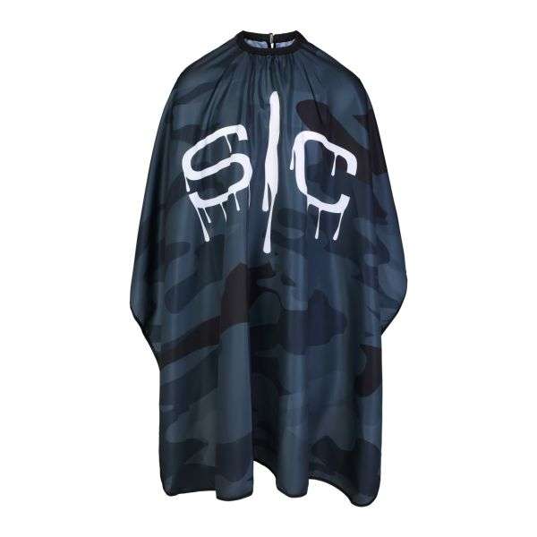 Stylecraft black camo barber & stylist capes