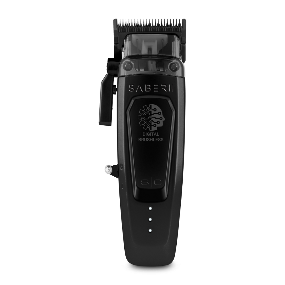Stylecraft Saber 2 - cordless modular hair clipper with high-torque digital brushless motor in black