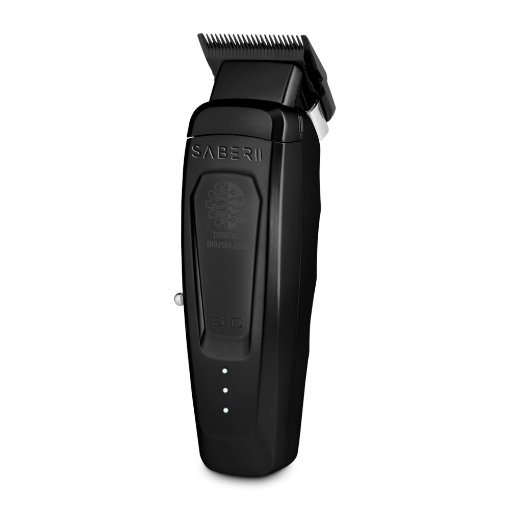 Stylecraft Saber 2 - cordless modular hair clipper with high-torque digital brushless motor in black
