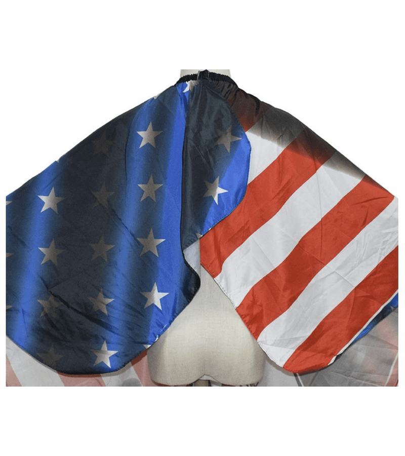 American Flag Barber Cape
