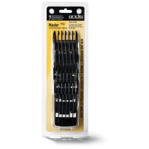 Andis 01380 Clipper Attachment Combs for Master Clipper