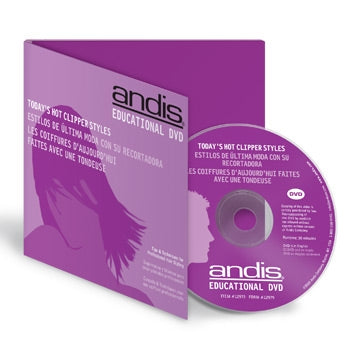Andis 12975 Today's Hot Clipper Styles DVD
