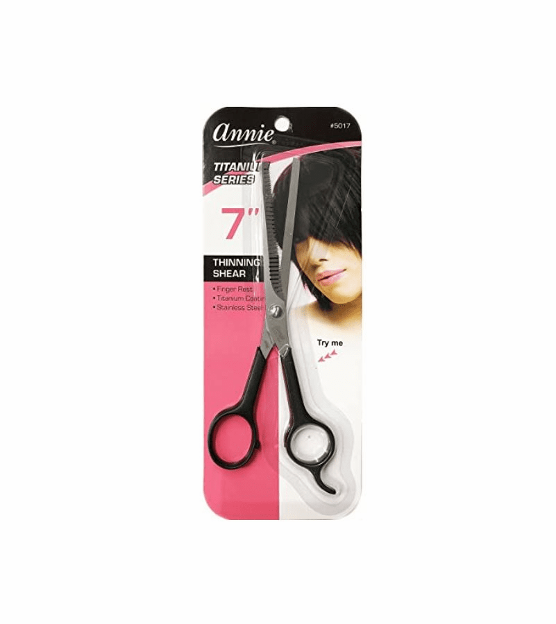 Annie Titanium Coating Thinning Shear