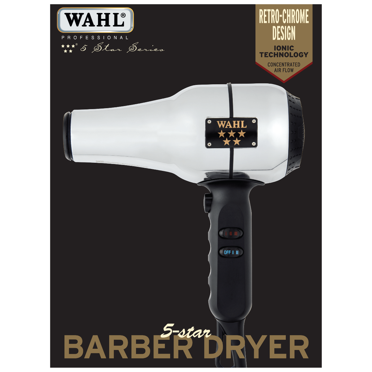 Wahl 5 Star Barber Hair Dryer