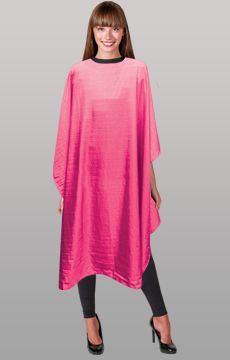 Betty Dain Colortrak Neon Pink Styling Cape