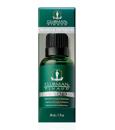 Clubman Beard And Tattoo Oil 1oz