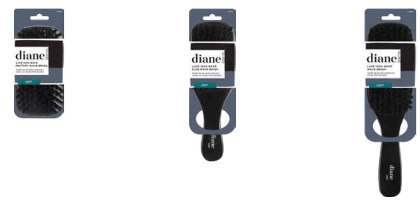 Diane Soft Wave Brush for Men - 100% Boar