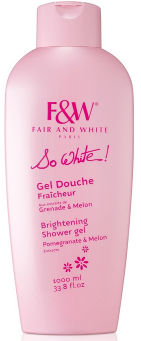 fair and white glutathione shower gel Original Glutathion Extra Exfoliating With Vitamin C 940ml So White Brightening Shower Gel with Pomegranate and Watermelon Extracts from Fair F&W GLUTATHION GLOW PACK