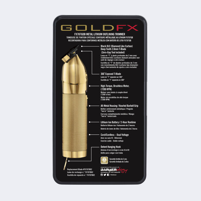 BabylissPro Fx787g GoldFX Outliner AKA Skeleton