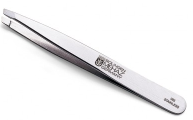 Mehaz MC095ss Slanted Tweezer