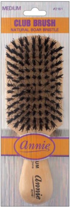 Annie 2161 Medium Club Brush Light Brown