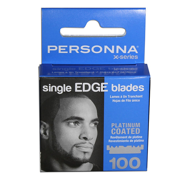 Personna X-Series Single Edge Platinum Coated Blades - 100 Blades