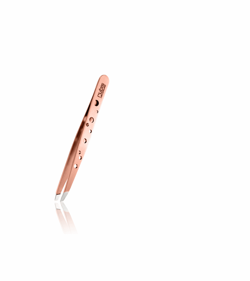 Rubis 1K111 Slanted Tweezer-Swiss Made