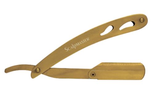 Scalpmaster Gold Barber Razor