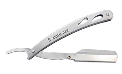 Scalpmaster Stainless Steel Barber Razor
