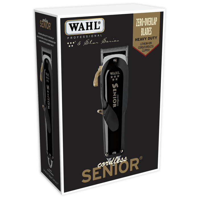WAHL 5 STAR SERIES - SENIOR CORDLESS CLIPPER METAL EDITION CON BASE DI RICARICA - Salon Service - Foto 2
