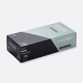 Fromm Black Nitrile powder free gloves - 100 pack