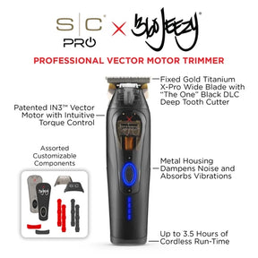 Stylecraft x 360 Jeezy Trimmer Professional – IN3 Vector Motor