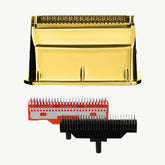 Gamma + Gold titanium single foil & echo and forged cutters for the uno shaver