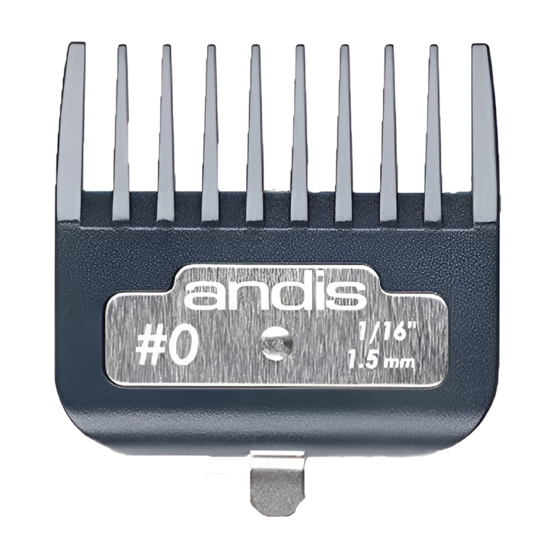 ANDIS Master Premium Metal Clip Comb Size 0 1/16″ – 33660