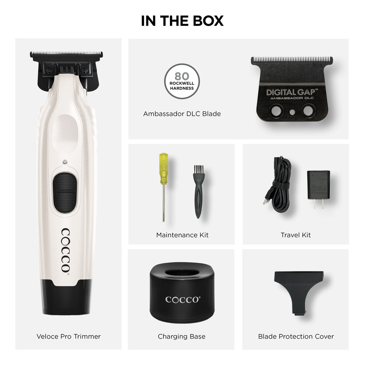 Cocco Veloce Pro Trimmer (Pearl White)
