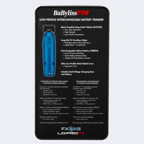 BaBylissPRO® FXONE™ Lo-ProFX Limited Edition Black & Blue Trimmer