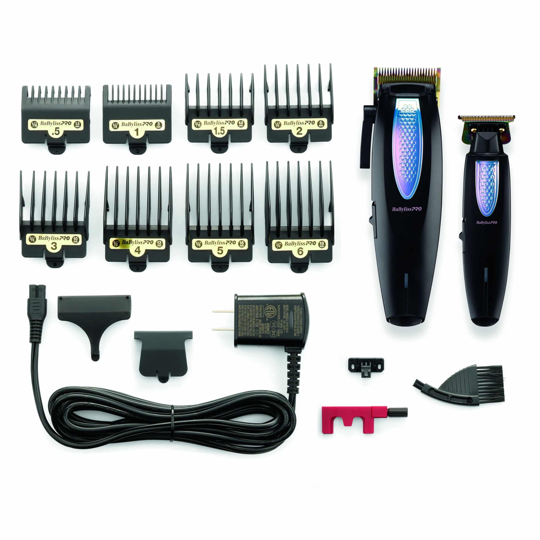 BabylissPro LithiumFX+ Iridescent Clipper and Trimmer Combo #FX73HOLPKRB