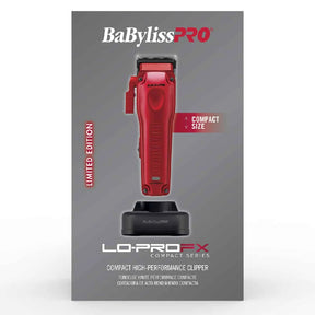 BaBylissPRO® Limited Edition LO-PROFX Compact Clipper (Red)