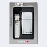 BaBylissPRO® LimitedFX Silver Trimmer and Double-Foil Shaver Gift Set