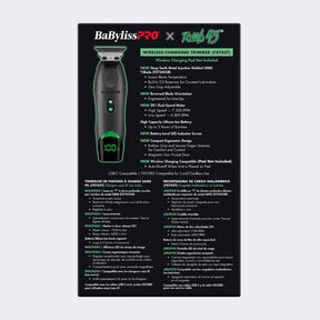 BaBylissPRO® x Tomb45® Wireless-Charging Trimmer-Open Box - Never Used