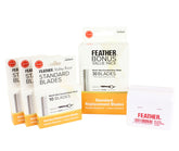 Feather Styling Razor Standard Blades Bonus Value Pack