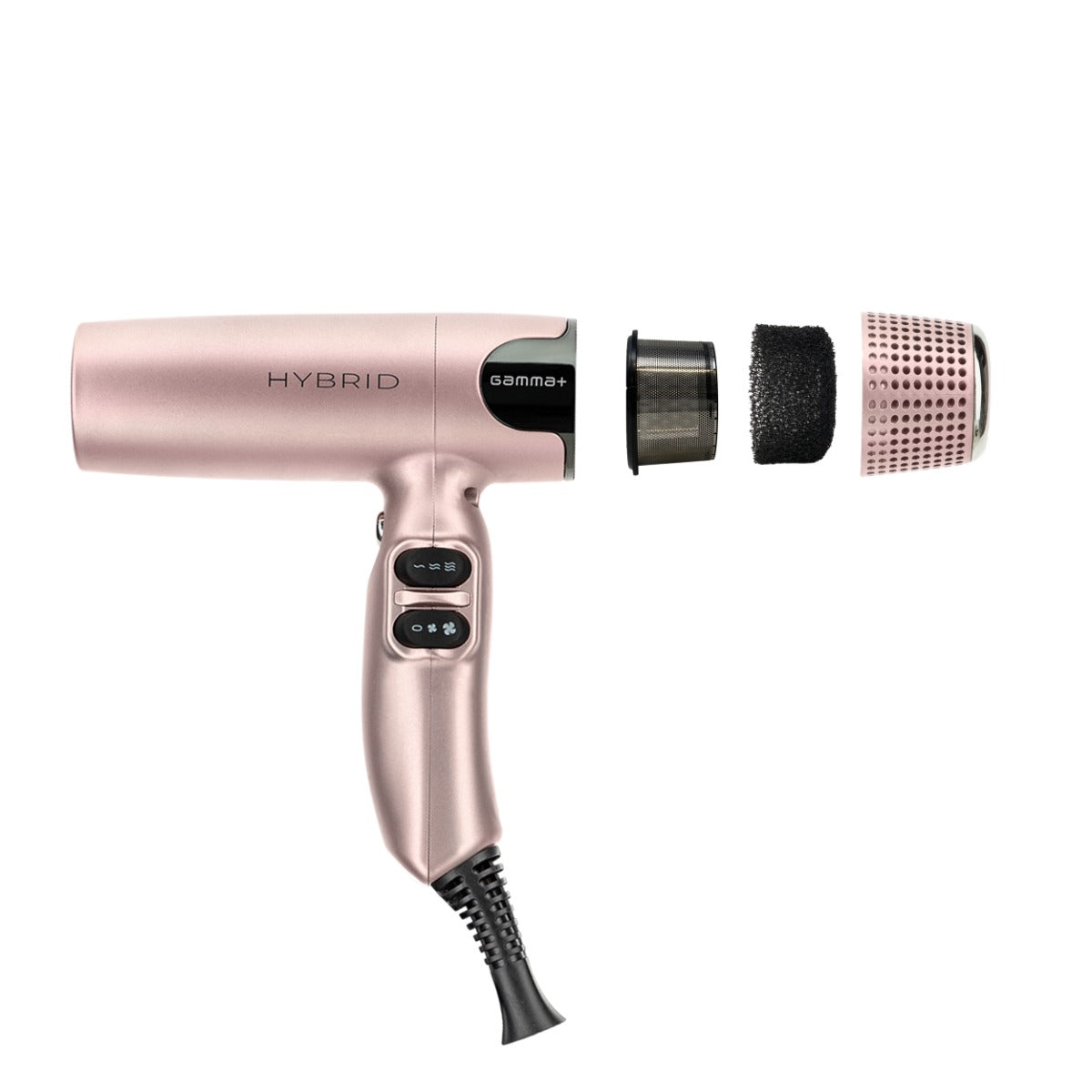 Gamma+ HYBRID Hair Dryer - Rose Gold