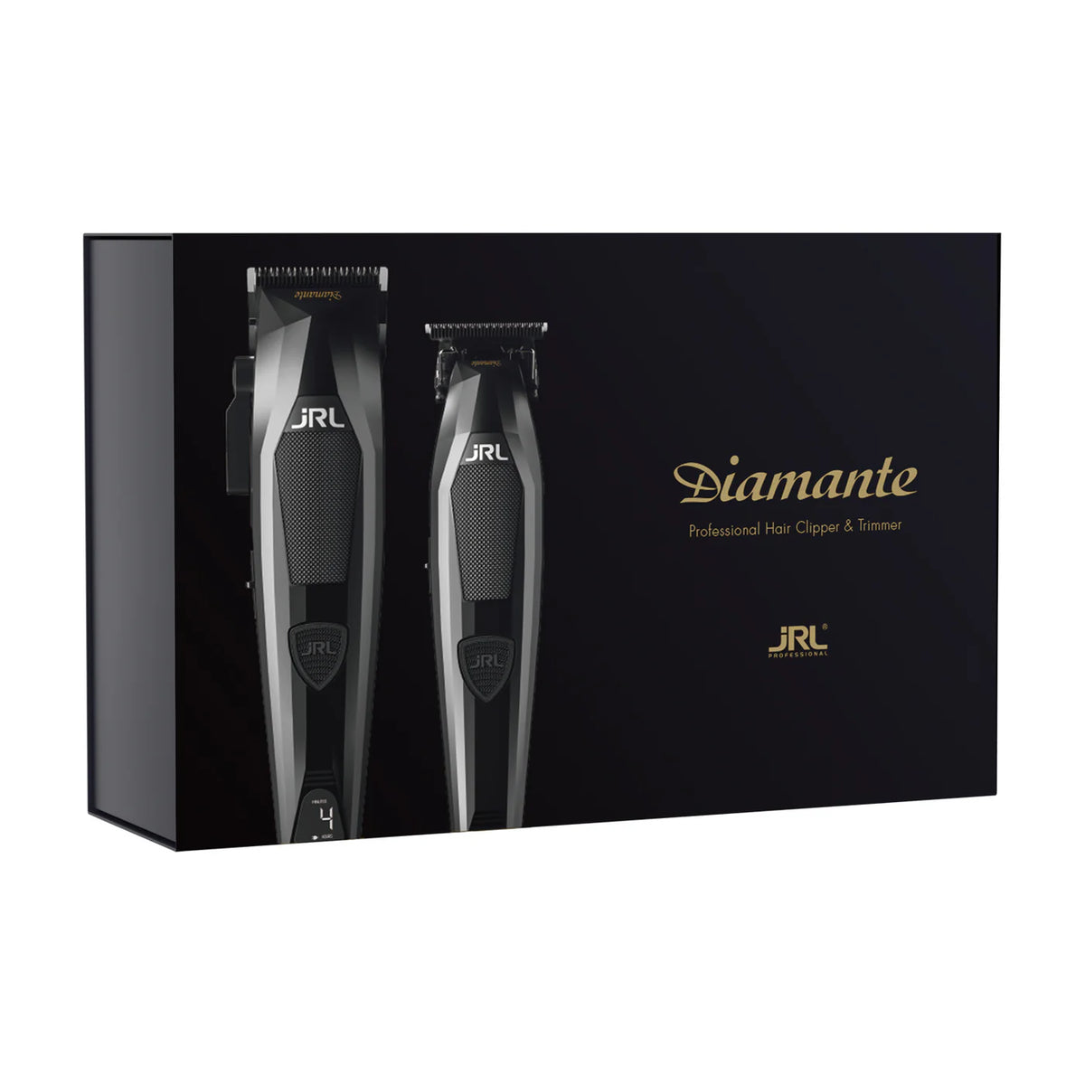 JRL Diamante Collection: Clipper + Trimmer Set -BLACK-(Non-Lamborgini Version)