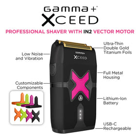 Gamma + XCeed Pro Foil Shaver with IN2 Vector Motor