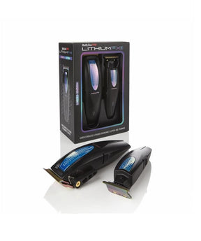 BabylissPro LithiumFX+ Iridescent Clipper and Trimmer Combo #FX73HOLPKRB