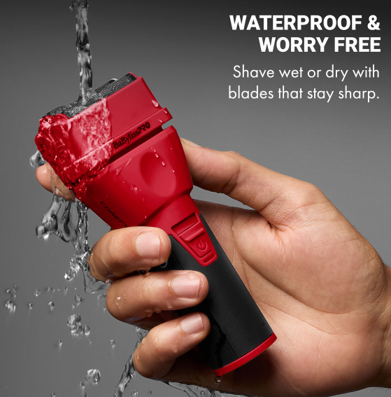 BaBylissPRO® COREFX Double-Foil Shaver (Limited Edition Red)