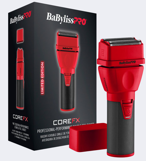 BaBylissPRO® COREFX Double-Foil Shaver (Limited Edition Red)