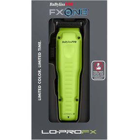 BaByliss Pro FXONE LO-PROFX LIMITED EDITION Clipper - Neon Yellow (TOOL ONLY)