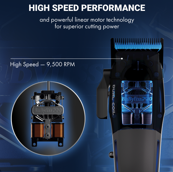 BaBylissPRO® Dual-Coil Motor Clipper