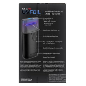 BaBylissPRO® UVFOIL Matte Black UV Single-Foil Shaver