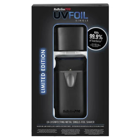 BaBylissPRO® UVFOIL Matte Black UV Single-Foil Shaver